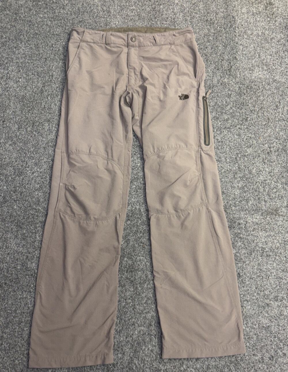 The North Face Mens 32x33 Brown Hiking Outdoor Track Pocket Pants